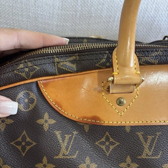 Authentic Louis Vuitton Alize 24 travel suitcase with strap weekend bag - Picture 6 of 12